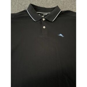 Tommy Bahama black short sleeve polo shirt‎ mens size Xl